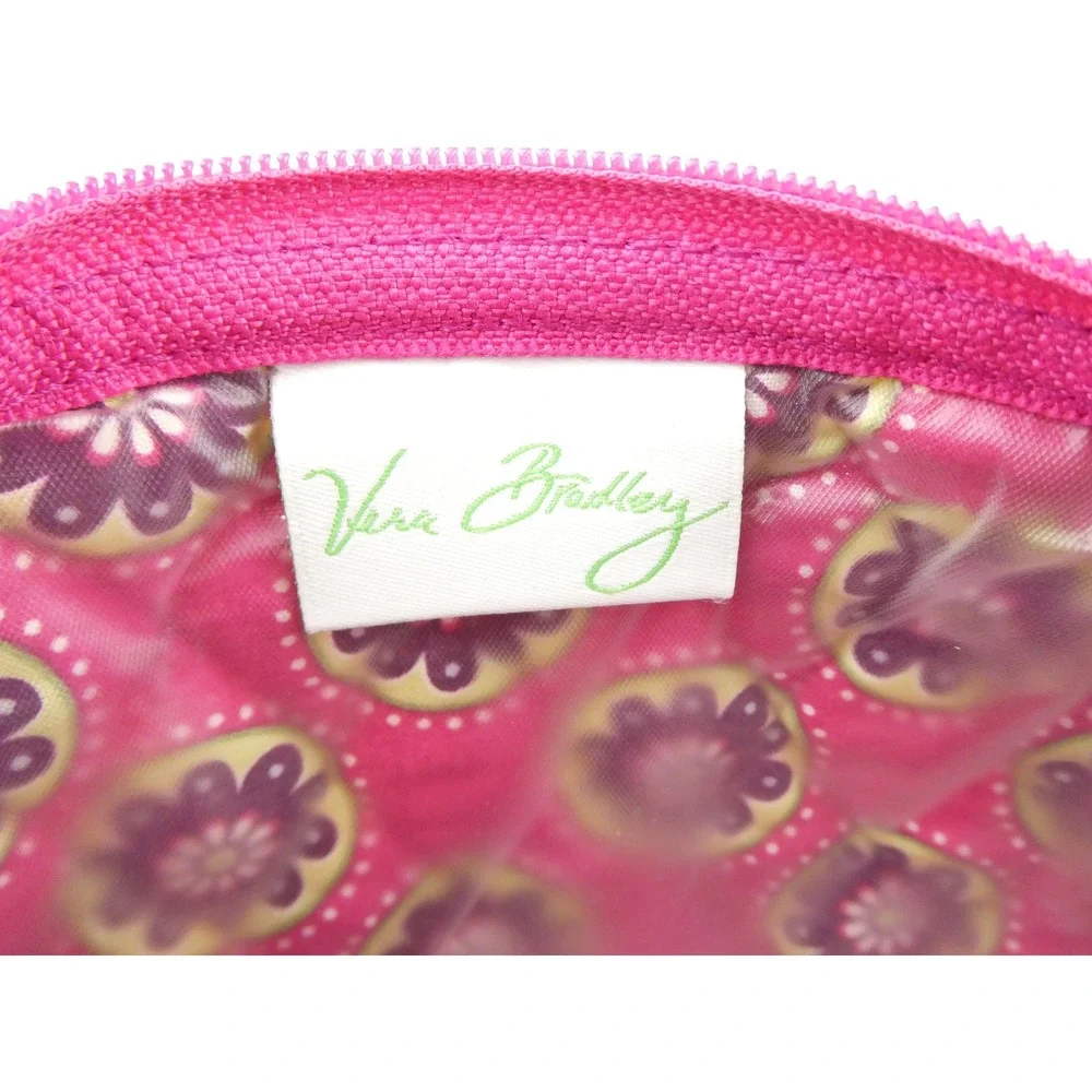 Vera Bradley Very Berry Paisley Medium Cosmetic Case